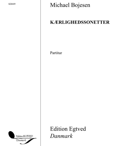 Kærlighedssonetter — Michael Bojesen