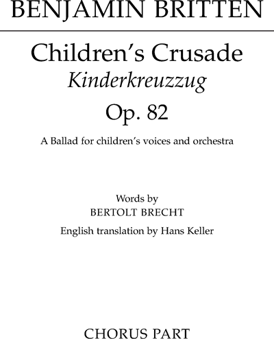 Children's Crusade — Bertolt Brecht