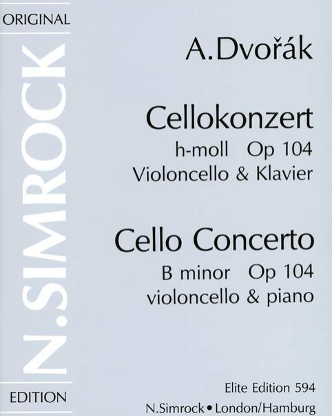 Cello Concerto in B minor, op. 104 — Antonín Dvořák