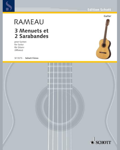 3 Menuets and 2 Sarabandes — 拉莫