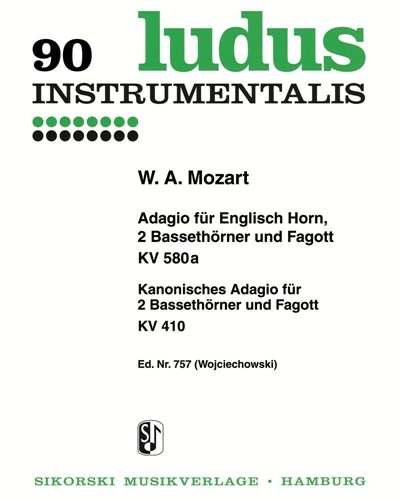 Two Adagios, K. 580a & K. 410 — Wolfgang Amadeus Mozart