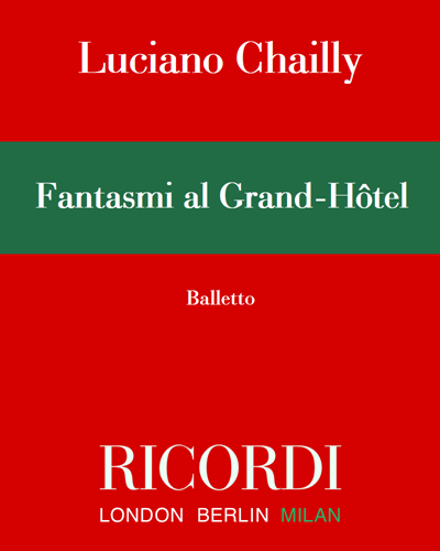 Fantasmi Al Grand-Hôtel — Luciano Chailly