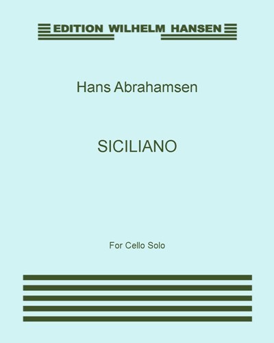 Siciliano — 汉斯·亚伯拉罕森