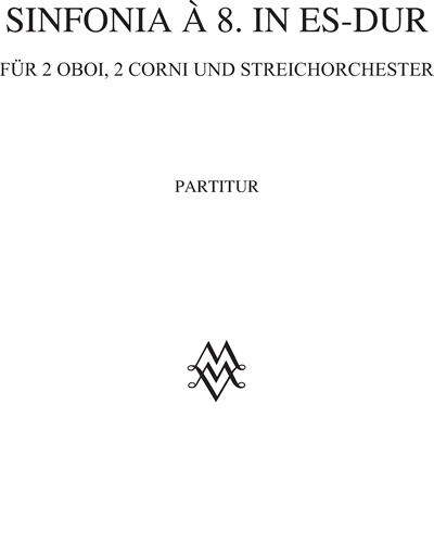 Sinfonie für 8 in Es-dur — Anton Filtz