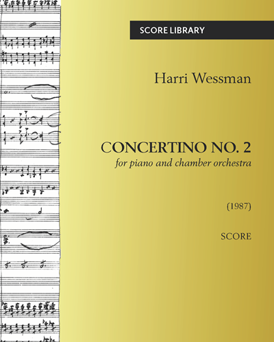 Concertino No. 2 — Harri Wessman