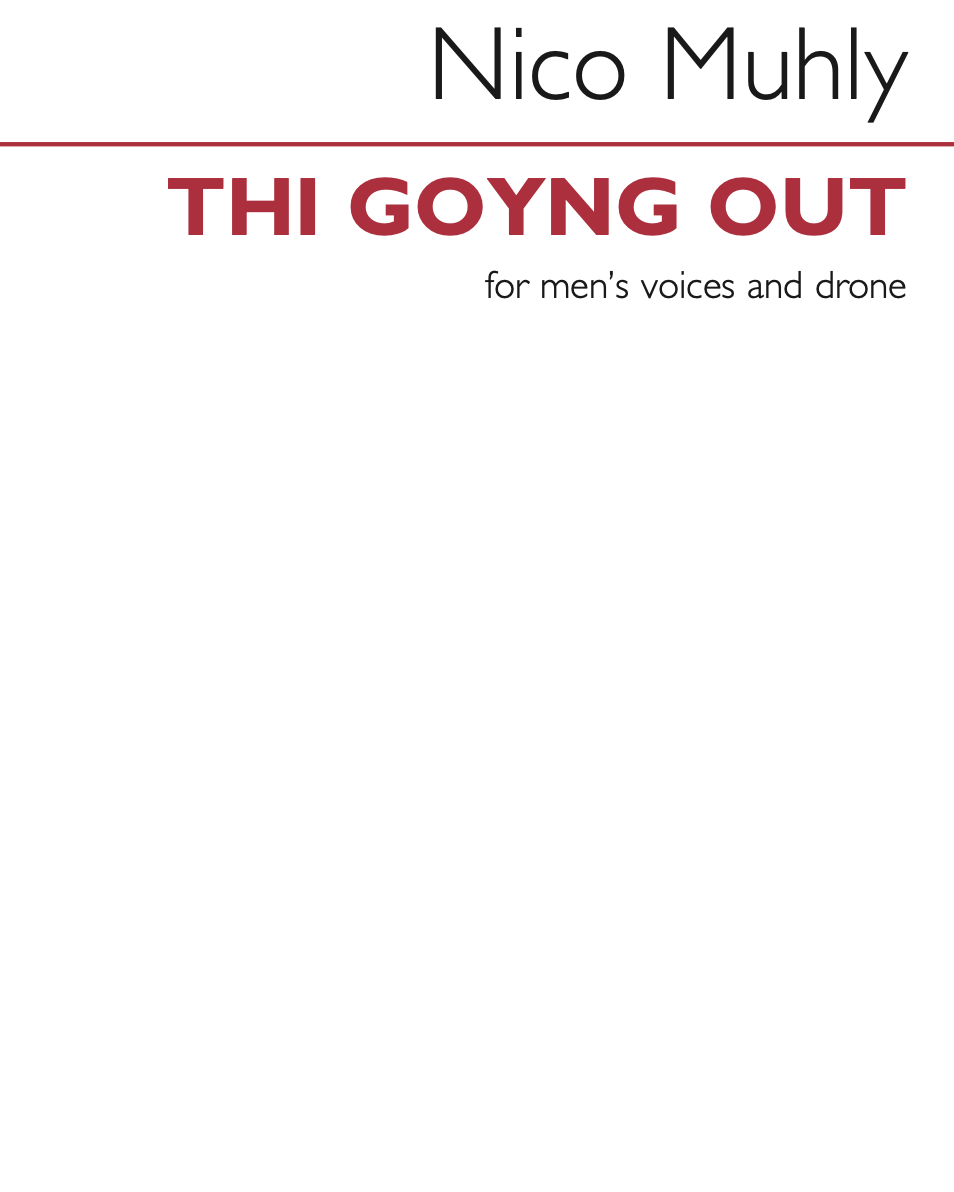 Thi Goyng Out — 尼科·穆利