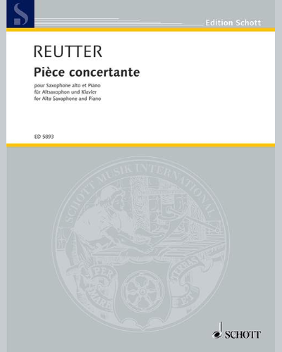 Pièce concertante — Hermann Reutter