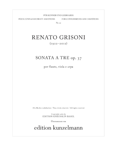 Sonata, op. 37 — Renato Grisoni