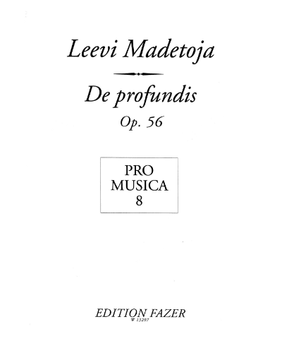 De profundis, op. 56 — 莱维·马代托亚