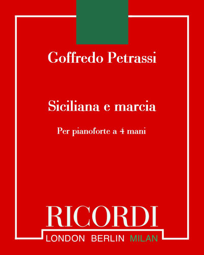 Siciliana and Marcia — 彼得拉西