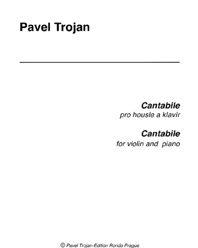 Cantabile — Pavel Trojan