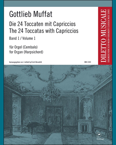 Twenty-four Toccatas and Capriccios, Vol. 1 — Gottlieb Muffat