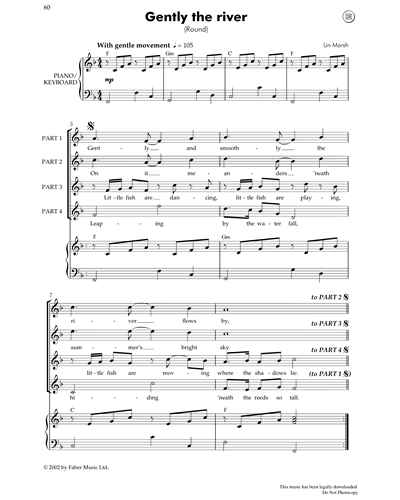 Gently The River (from 'Junior Songscape') — Lin Marsh