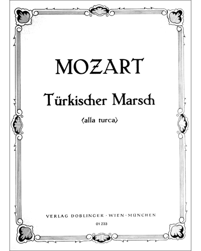 Ronda alla Turca — Wolfgang Amadeus Mozart