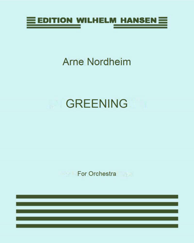 Greening — Arne Nordheim