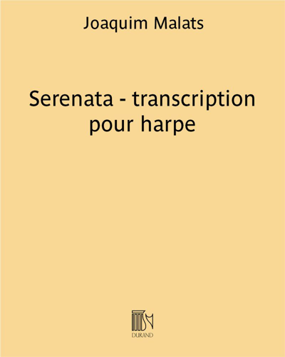 Serenata (Transcription for Harp) — Joaquim Malats