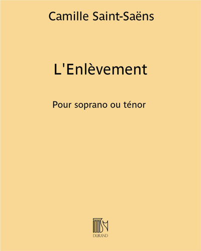 L'enlèvement — 圣-桑