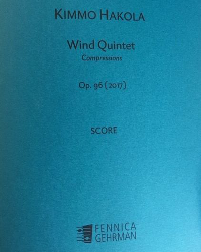 Wind Quintet, op. 96 — 金莫·哈科拉