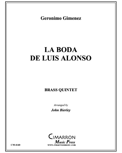 La Boda de Luis Alonso — Gerónimo Giménez