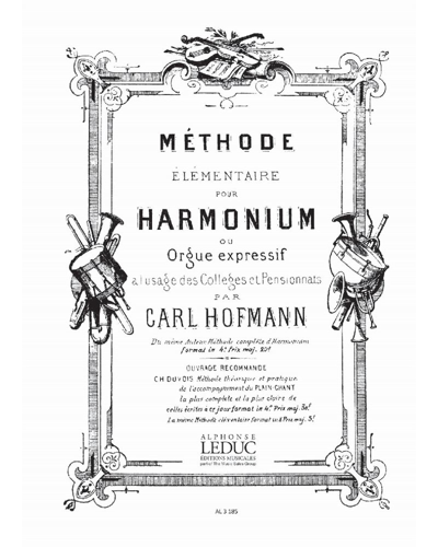 Elementary Method for Harmonium or Expressive Organ — Georg Melchior Hoffmann