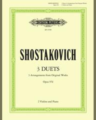Three Duets — Dmitri Shostakovich