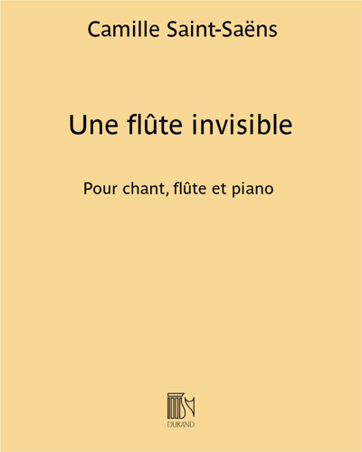 Une flûte invisible — 圣-桑