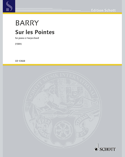 Sur les Pointes — Gerald Barry