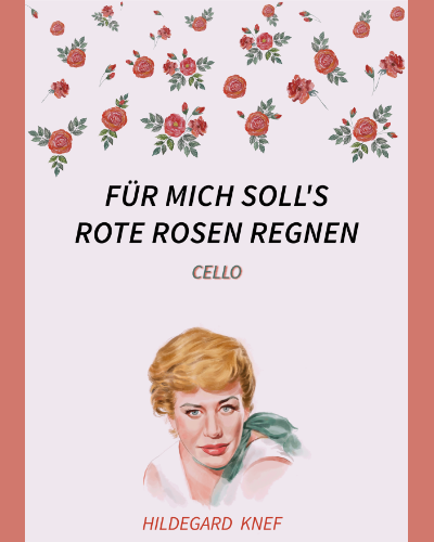 Für mich soll's rote Rosen regnen — Hildegard Knef