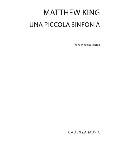 Una Piccola Sinfonia — Matthew King