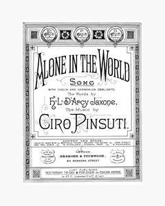 Alone In The World — Ciro Pinsuti