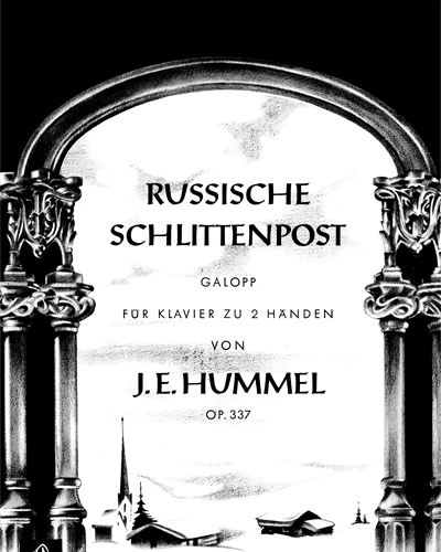Russian Sleigh Ride — Johann E. Hummel