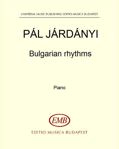 Bulgarian Rhythms — Pál Járdányi