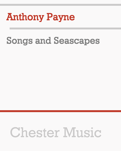 Songs and Seascapes — Anthony Payne