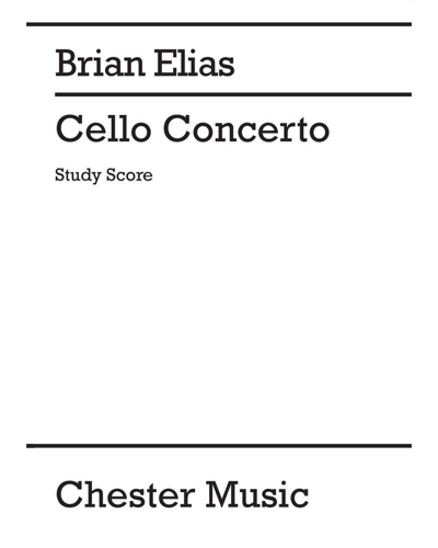 Cello Concerto — Brian Elias
