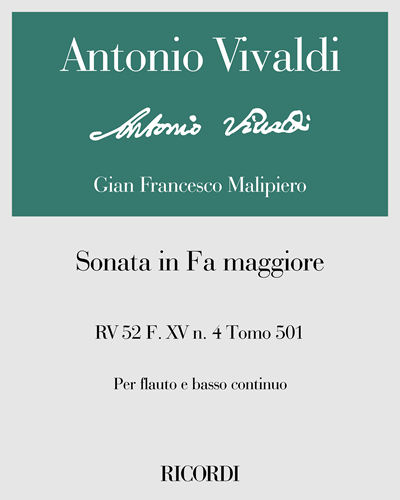 Sonata in F major, RV 52 — 维瓦尔第