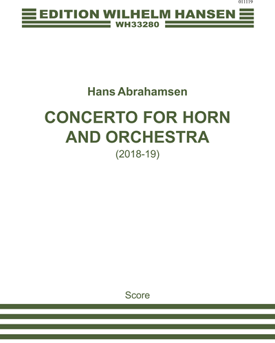 Concerto for Horn and Orchestra — 汉斯·亚伯拉罕森