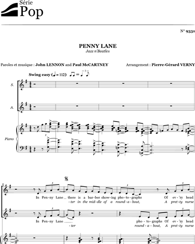 Penny lane — John Lennon