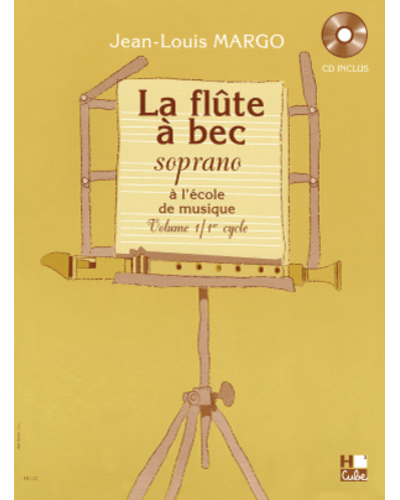 Flûte à Bec à l'École de Musique, Vol. 1 — Jean-Louis Margo