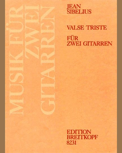 Valse triste, op. 44/1 — 西贝柳斯