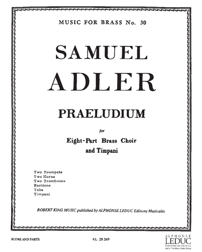 Praeludium — Samuel Adler