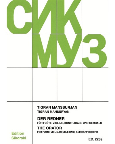 The Orator — Tigran Mansurian