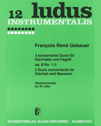 6 Duos Concertante, Vol. 1 — François-René Gebauer
