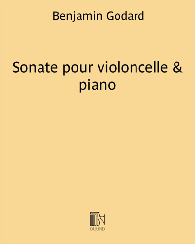 Sonata for Cello and Piano — 本杰明·戈达
