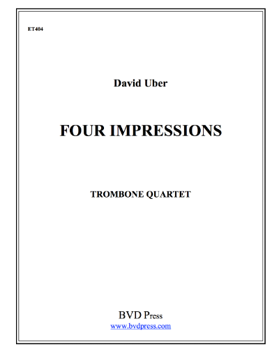 Four Impressions — David A. Uber
