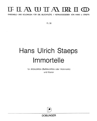 Immortelle — Hans Ulrich Staeps