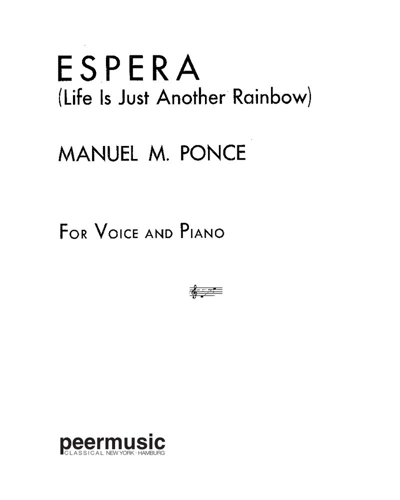 Espera — 庞塞