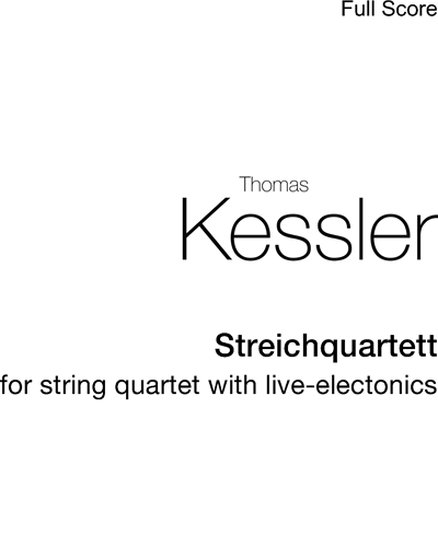 String Quartet — Thomas Kessler