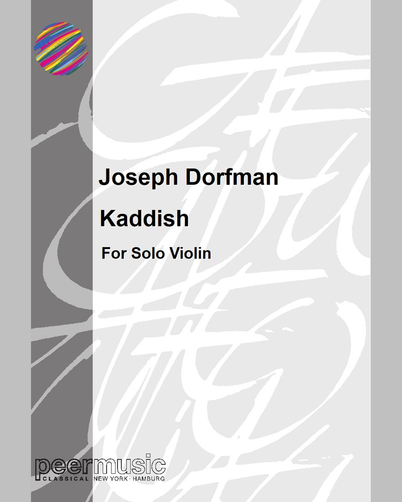 Kaddish — Joseph Dorfman