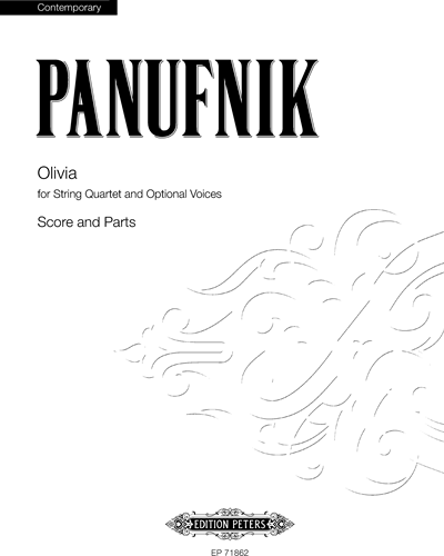 Olivia (score & parts) — 安德热·帕努夫尼克