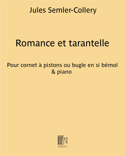 Romance et tarantelle — Jules Semler-Collery